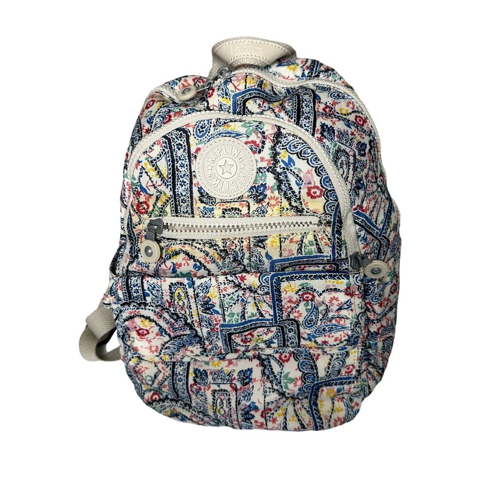 Kipling Medium To Small Backpack Purse Floral, 13… - image 2